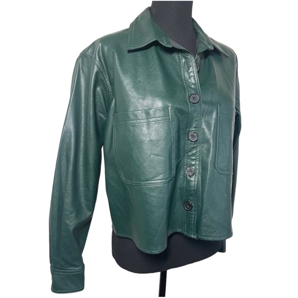 Shirt / Jacket - Faux Leather - Picture 2 of 14